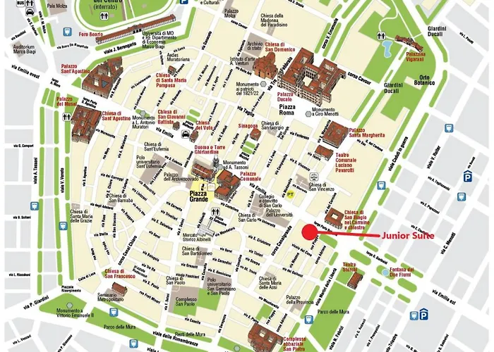 Center Vicolo With Parking